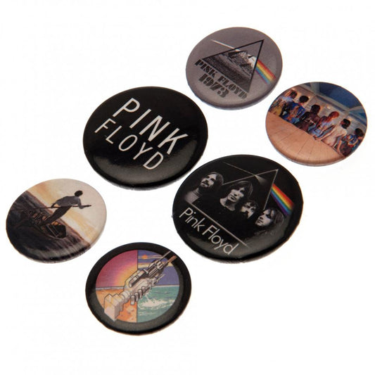 Pink Floyd Button Badge Set