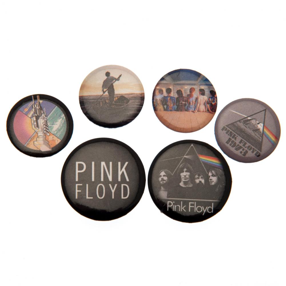 Pink Floyd Button Badge Set