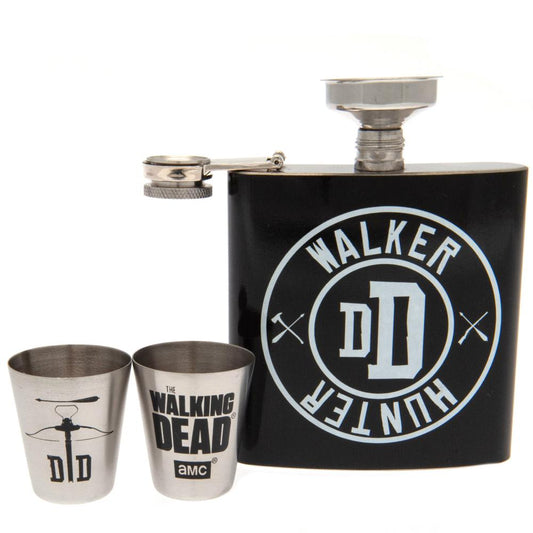 The Walking Dead Hip Flask Set