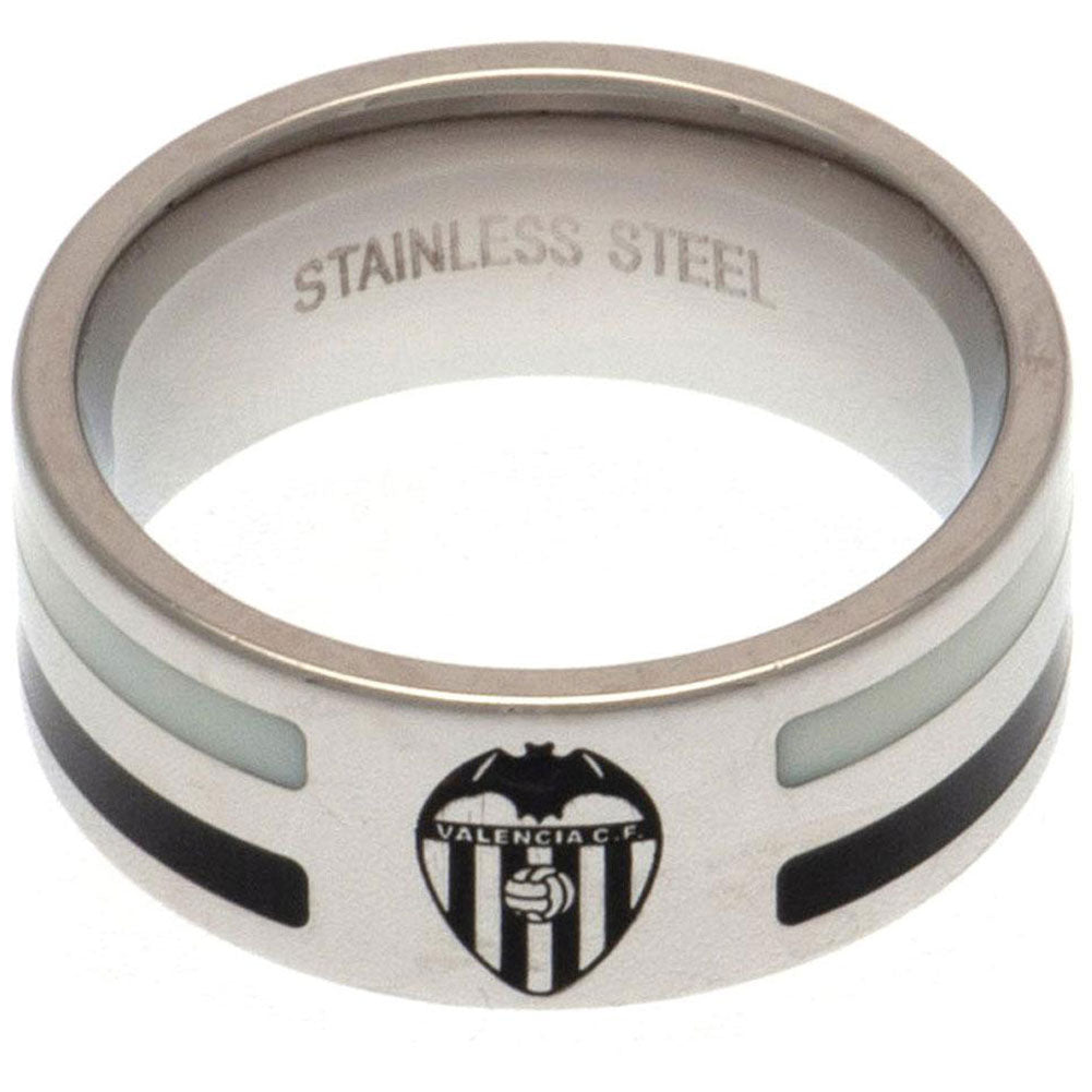 Valencia CF Colour Stripe Ring Small