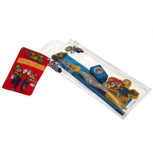 Super Mario 5pc Stationery Set