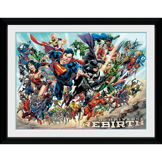 DC Universe Picture Rebirth 16 x 12