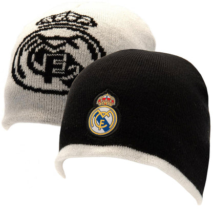 皇家马德里足球俱乐部双面毛线帽