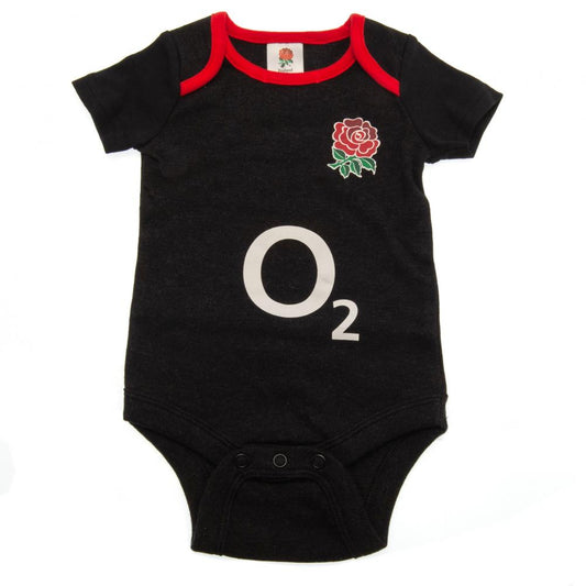 England RFU 2 Pack Bodysuit 6-9 Mths GR