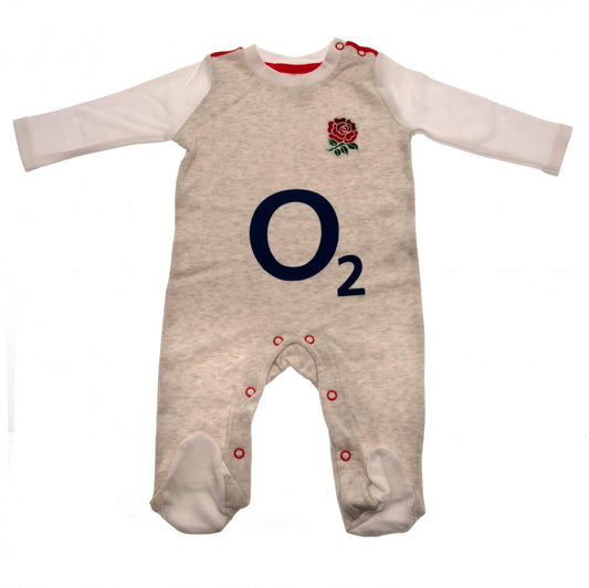 England RFU Sleepsuit 6/9 mths GR