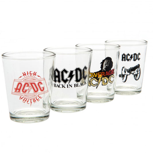 AC/DC ショットグラス 4個セット