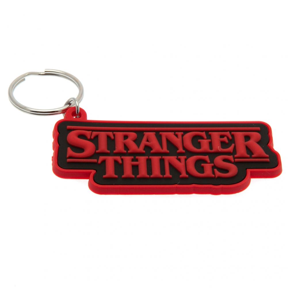 Stranger Things PVC Keyring Logo