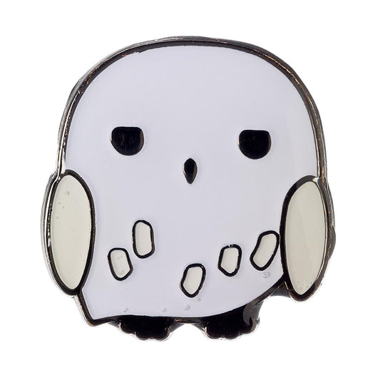 Harry Potter Badge Chibi Hedwig Owl