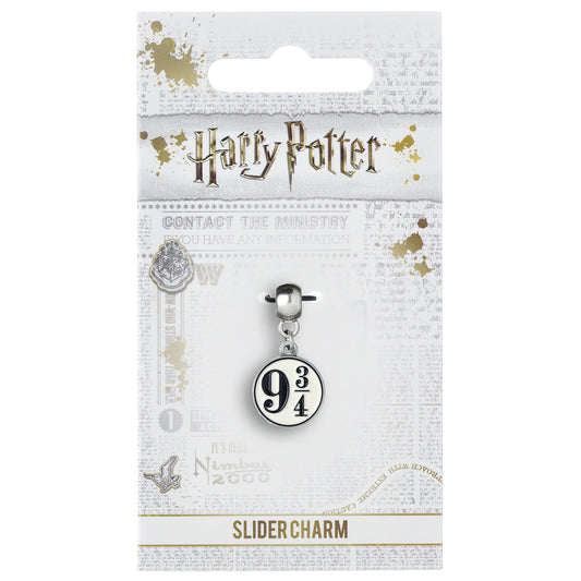 Harry Potter Silver Plated Charm 9 & 3 Quarters