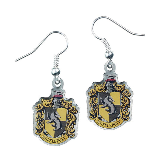 Harry Potter Silver Plated Earrings Hufflepuff