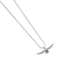 Harry Potter Silver Plated Necklace Golden Snitch