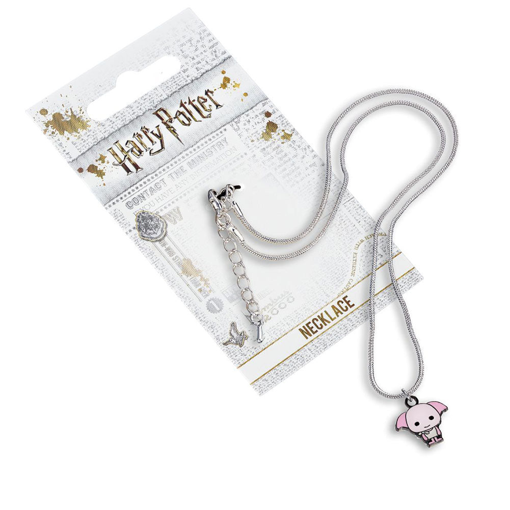 Harry Potter Silver Plated Necklace Chibi Dobby