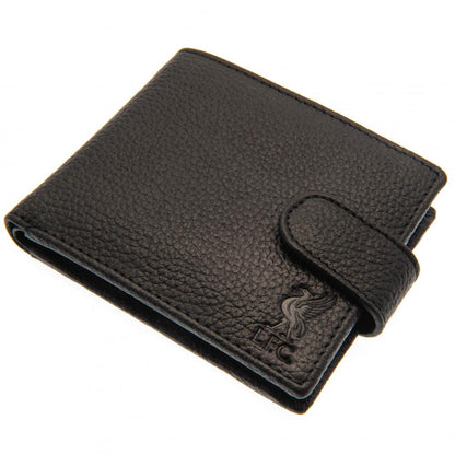 Liverpool FC Black Leather Wallet