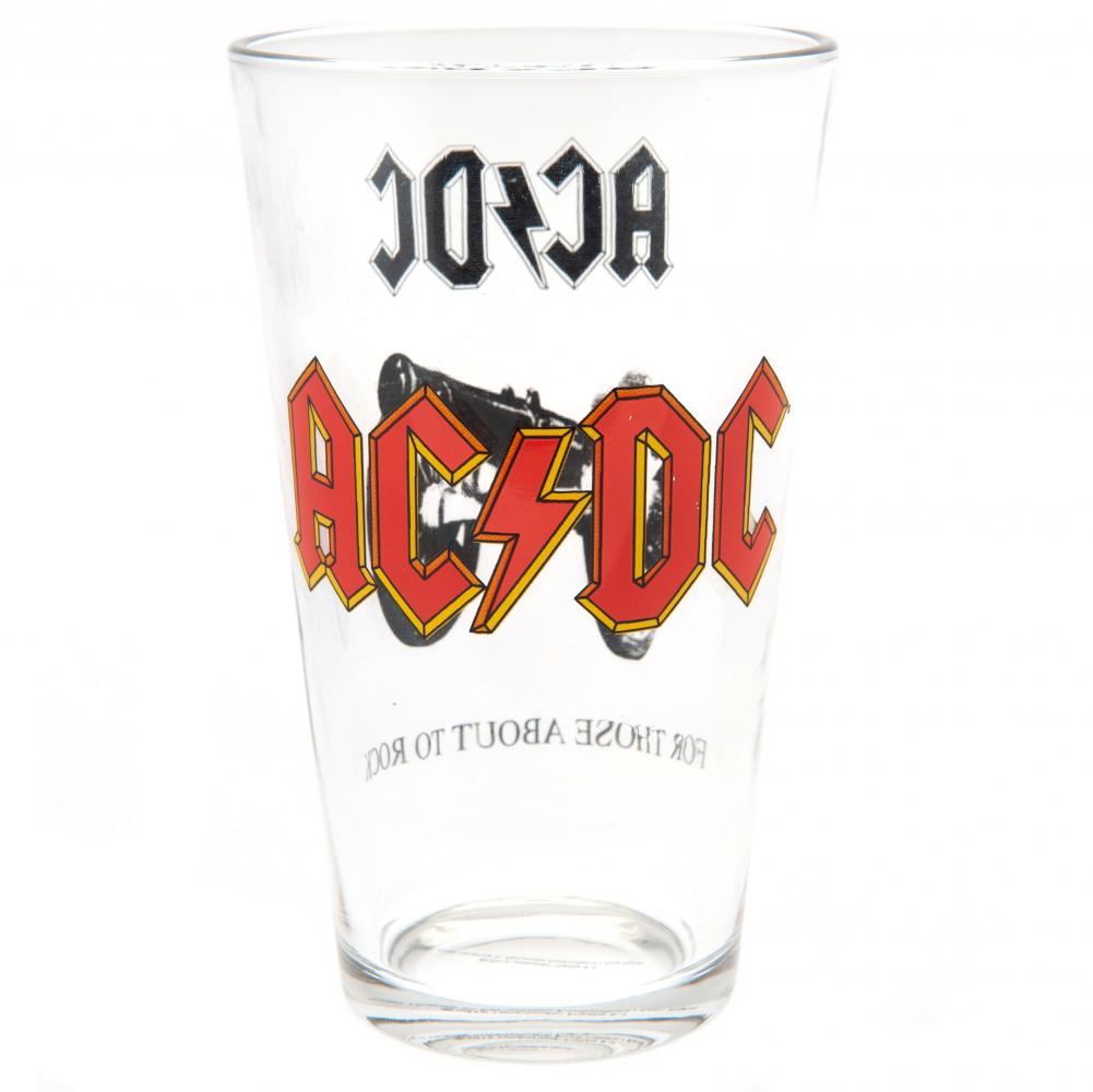 AC/DC Large Glass