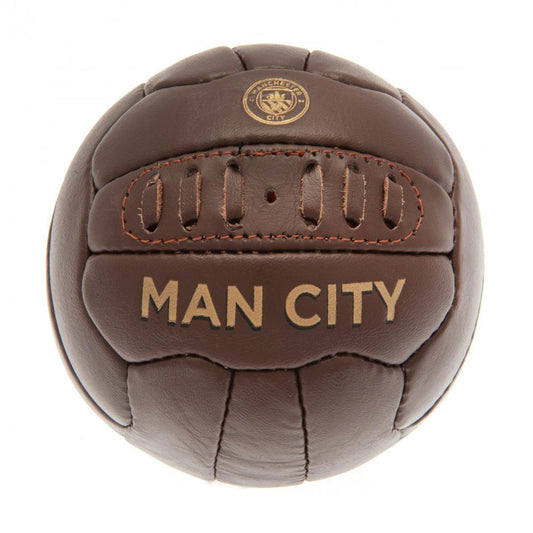 Manchester City FC Retro Heritage Mini Ball