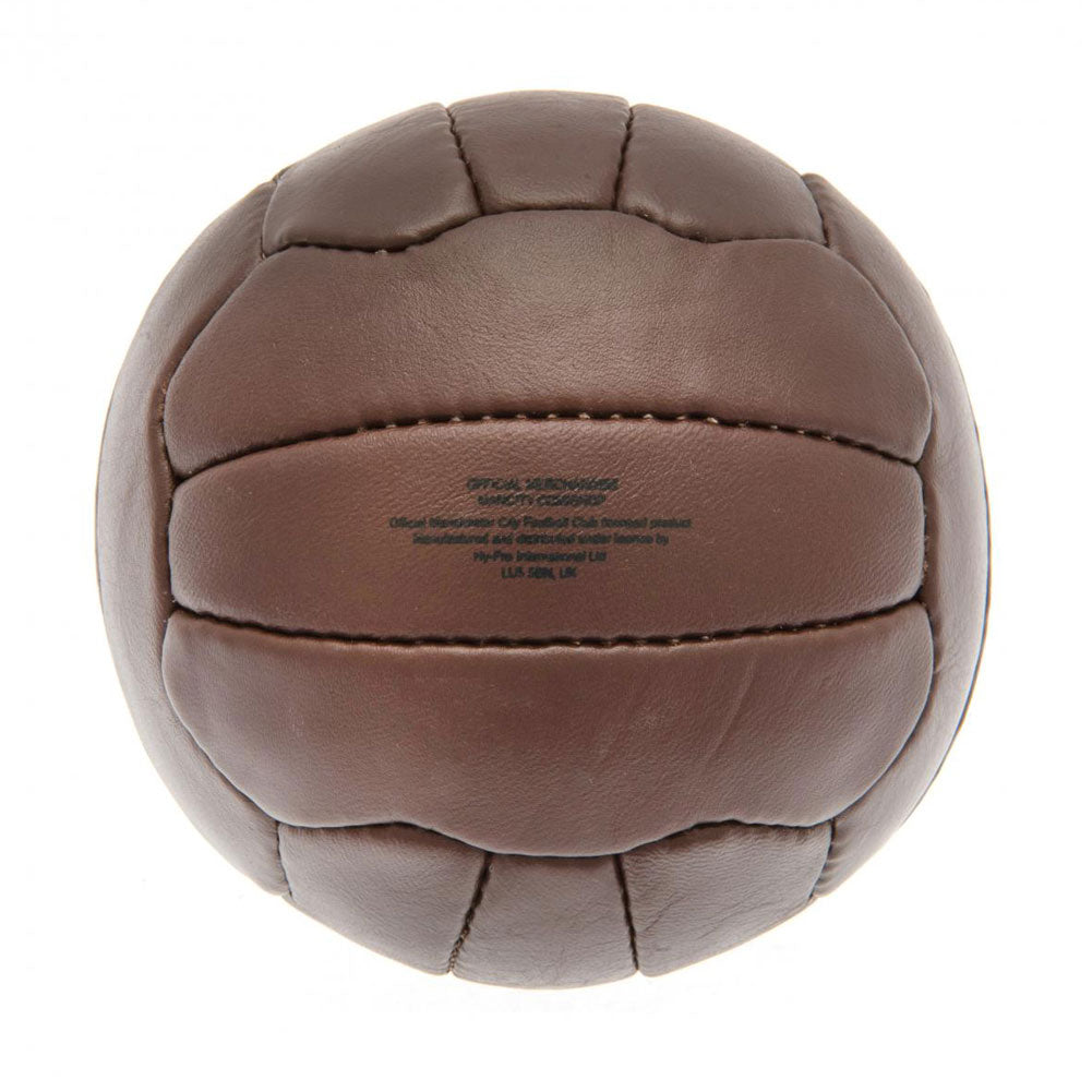 Manchester City FC Retro Heritage Mini Ball