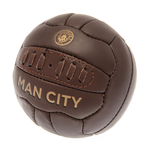 Manchester City FC Retro Heritage Mini Ball