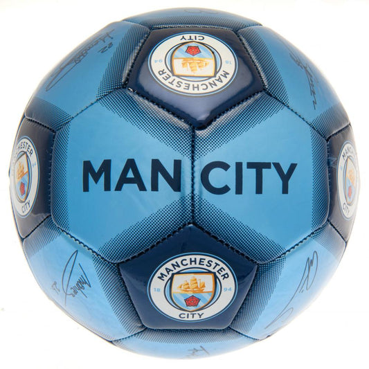 Manchester City FC Football Signature