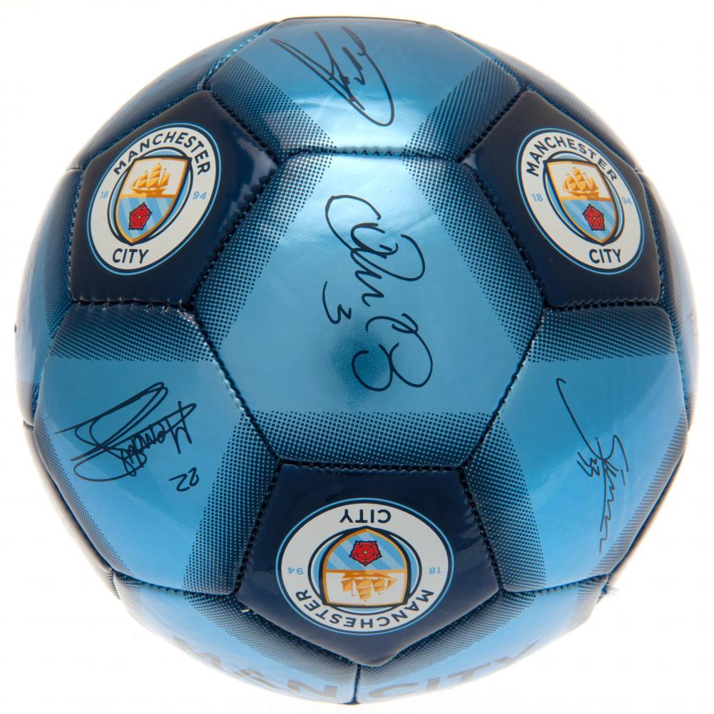Manchester City FC Football Signature