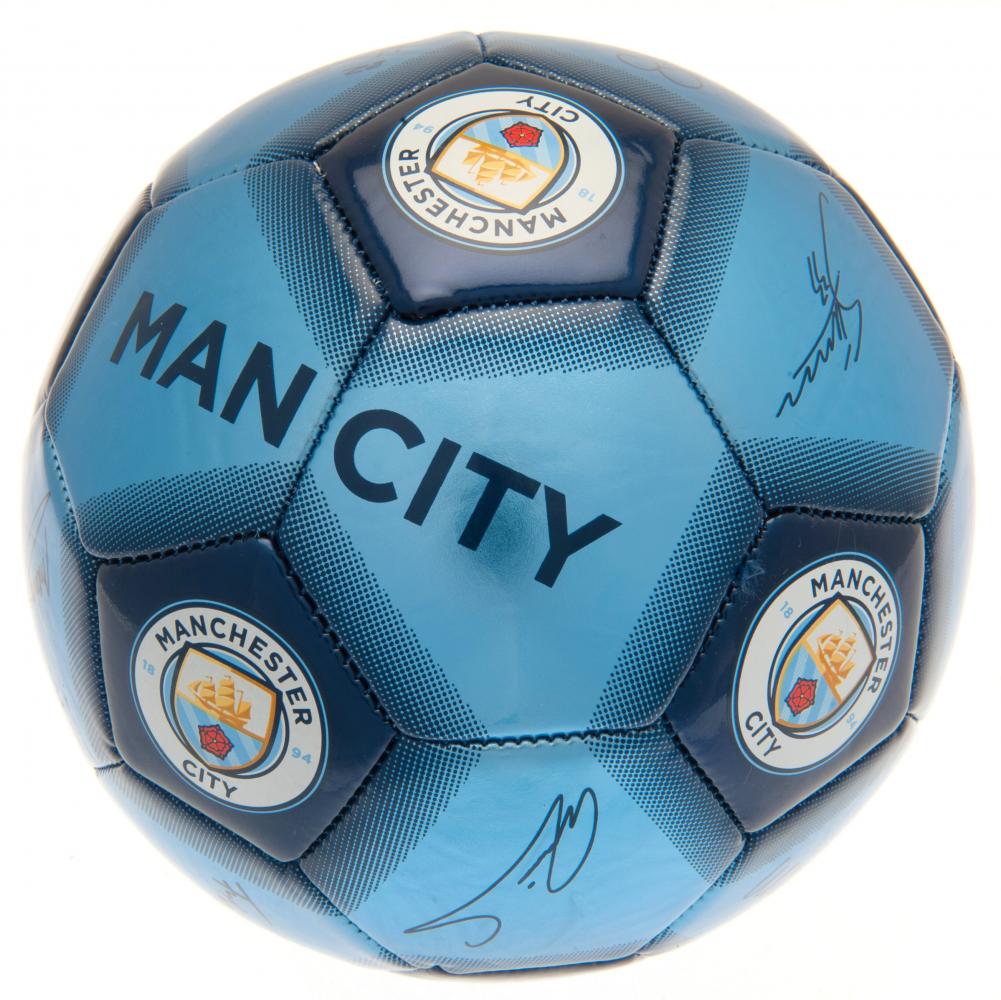Manchester City FC Football Signature