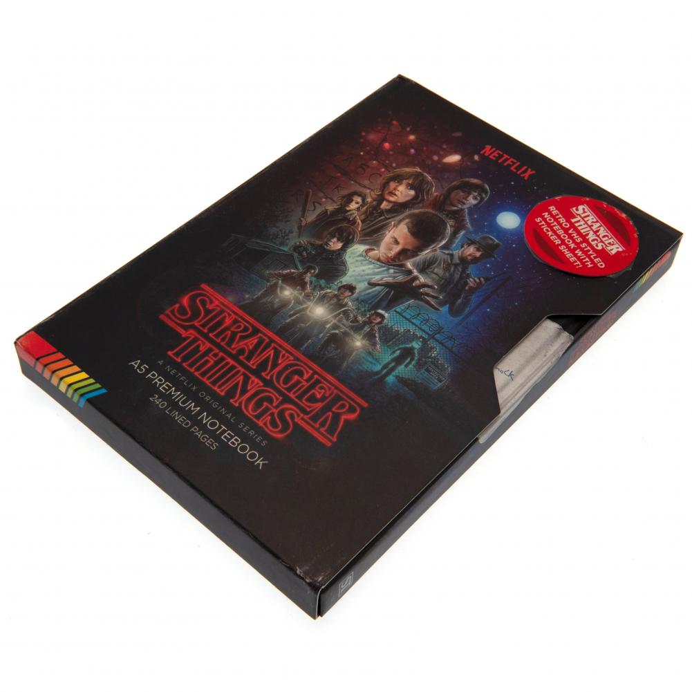 Stranger Things Premium Notebook VHS S1