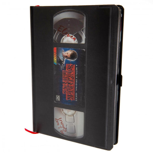 Stranger Things Premium Notebook VHS S1