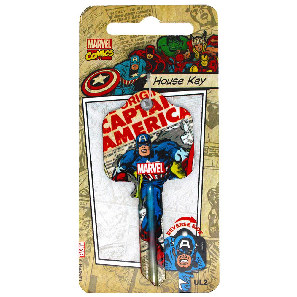 Marvel Comics Door Key Captain America