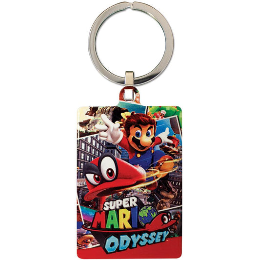 Super Mario Metal Keyring Odyssey