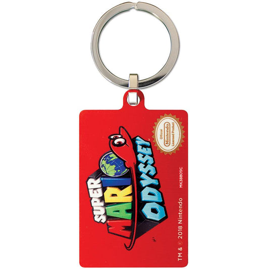 Super Mario Metal Keyring Odyssey