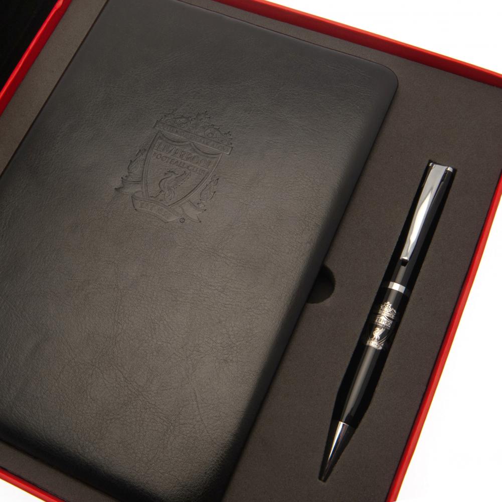 利物浦足球俱乐部笔记本和笔套装
