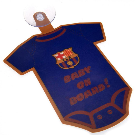 FCバルセロナのベビーオンボードサイン