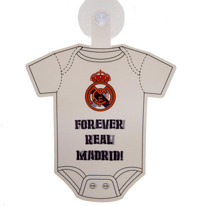 皇家马德里足球俱乐部 婴儿在车上 标志