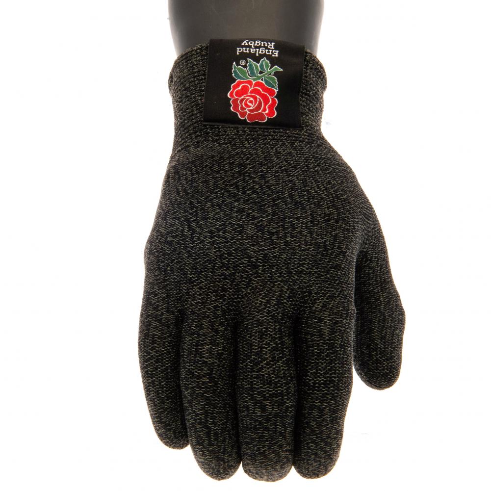 England RFU Luxury Touchscreen Gloves Adult