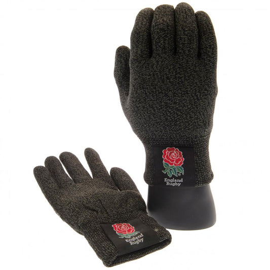 England RFU Luxury Touchscreen Gloves Adult