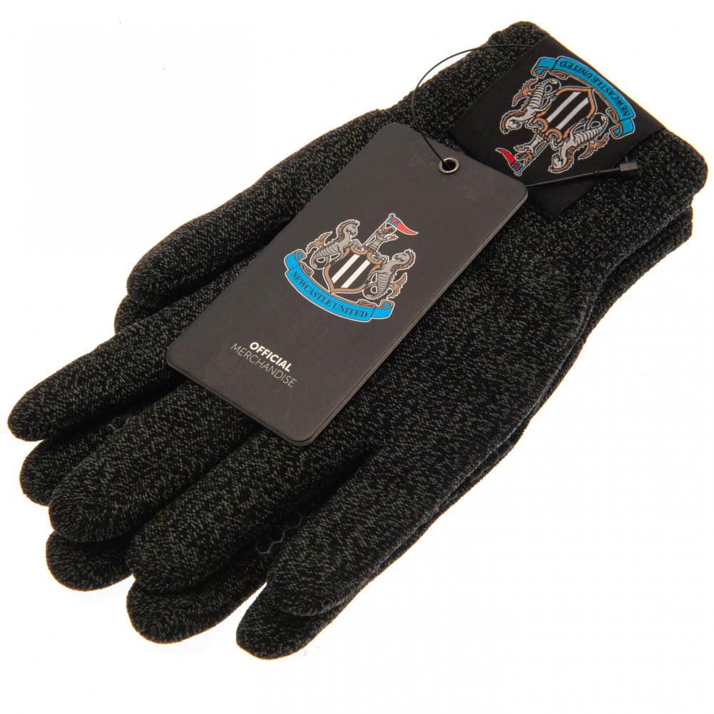 Newcastle United FC Luxury Touchscreen Gloves Youths