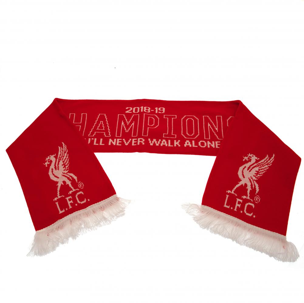 Liverpool FC Champions Of Europe Scarf