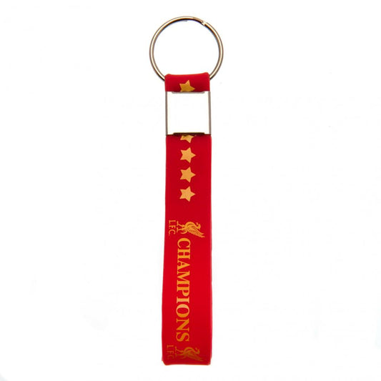 Liverpool FC Champions Of Europe Silicone Keyring