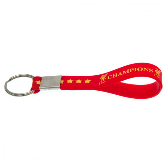 Liverpool FC Champions Of Europe Silicone Keyring