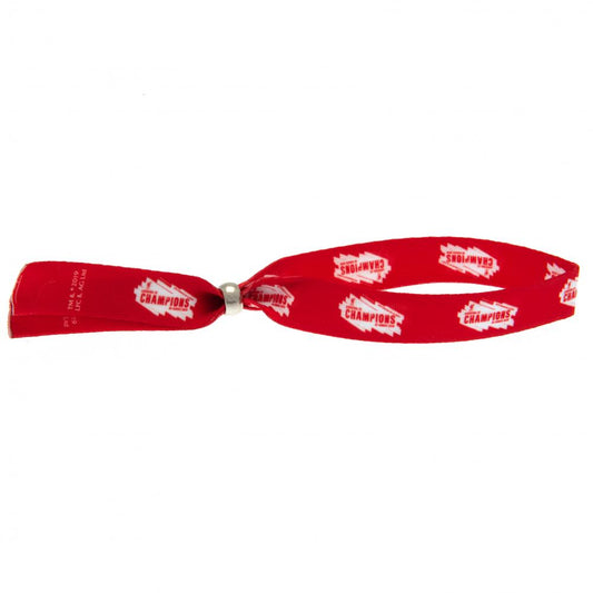 Liverpool FC Champions Of Europe Festival Wristband