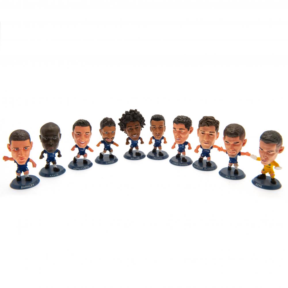 切尔西足球俱乐部 SoccerStarz 10 人球队包