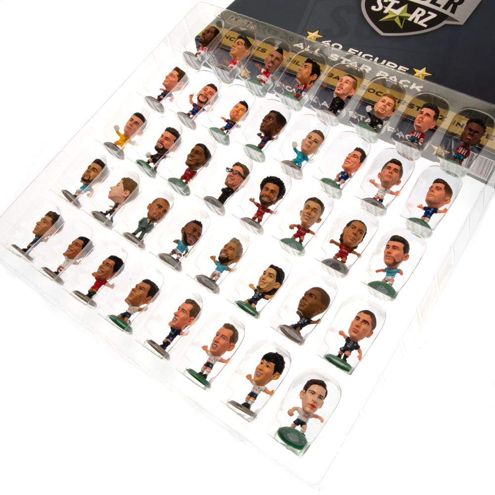 SoccerStarz Mega 40 球员球队包