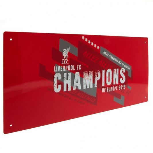 リバプールFC ヨーロッパチャンピオン ストリートサイン
