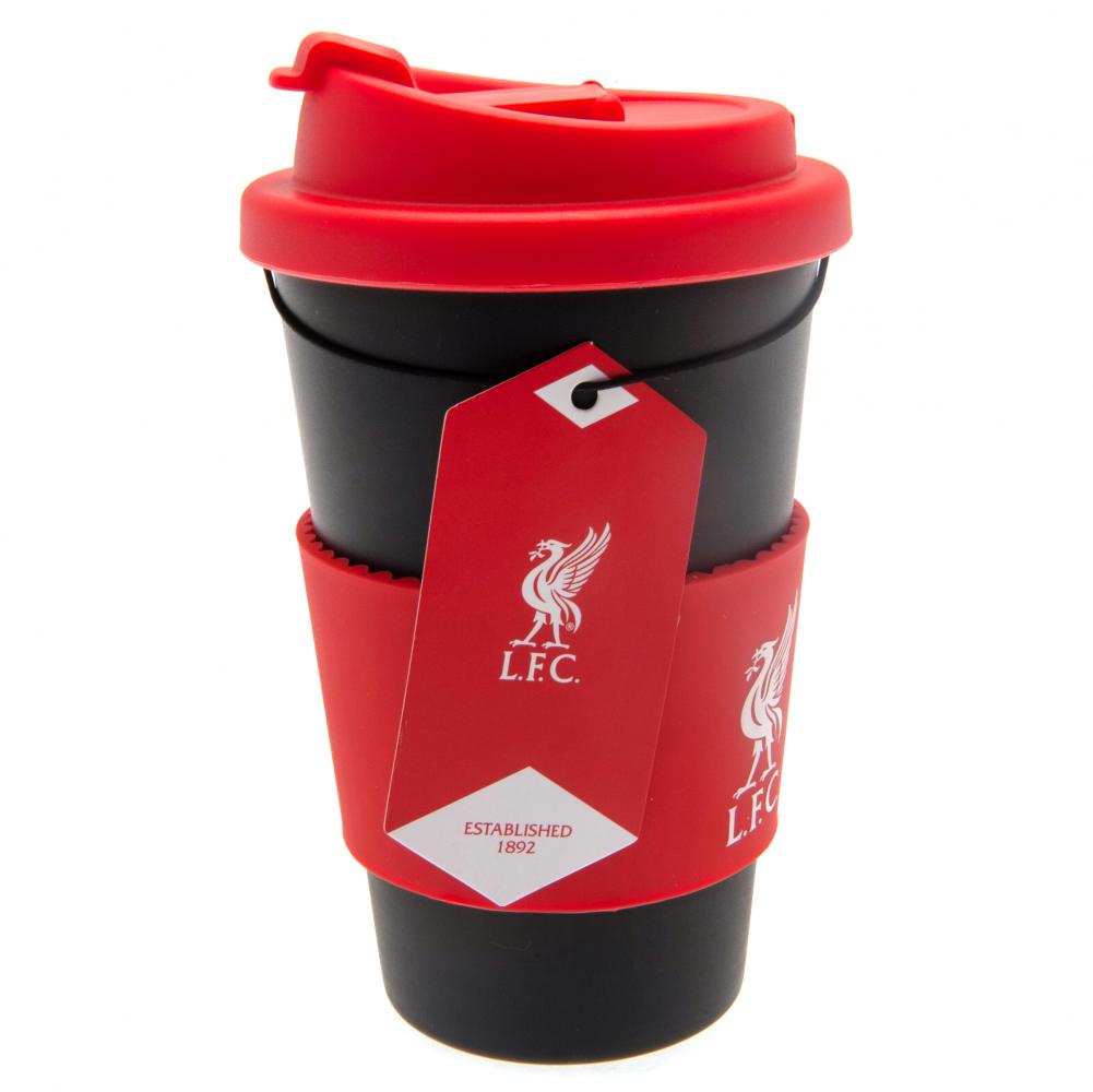 Liverpool FC Silicone Grip Travel Mug