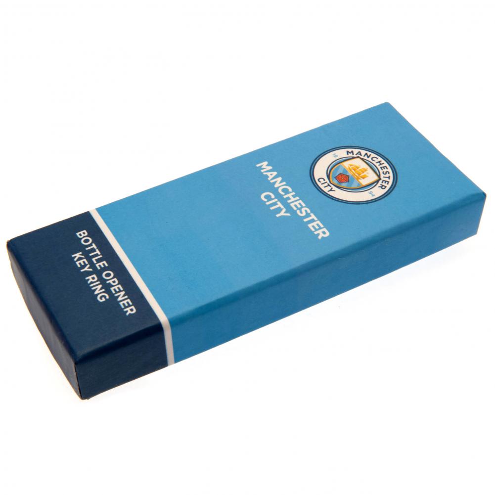 Manchester City FC Executive Bottle Opener Keyring
