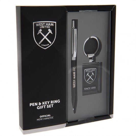 西汉姆联足球俱乐部钢笔和钥匙圈套装