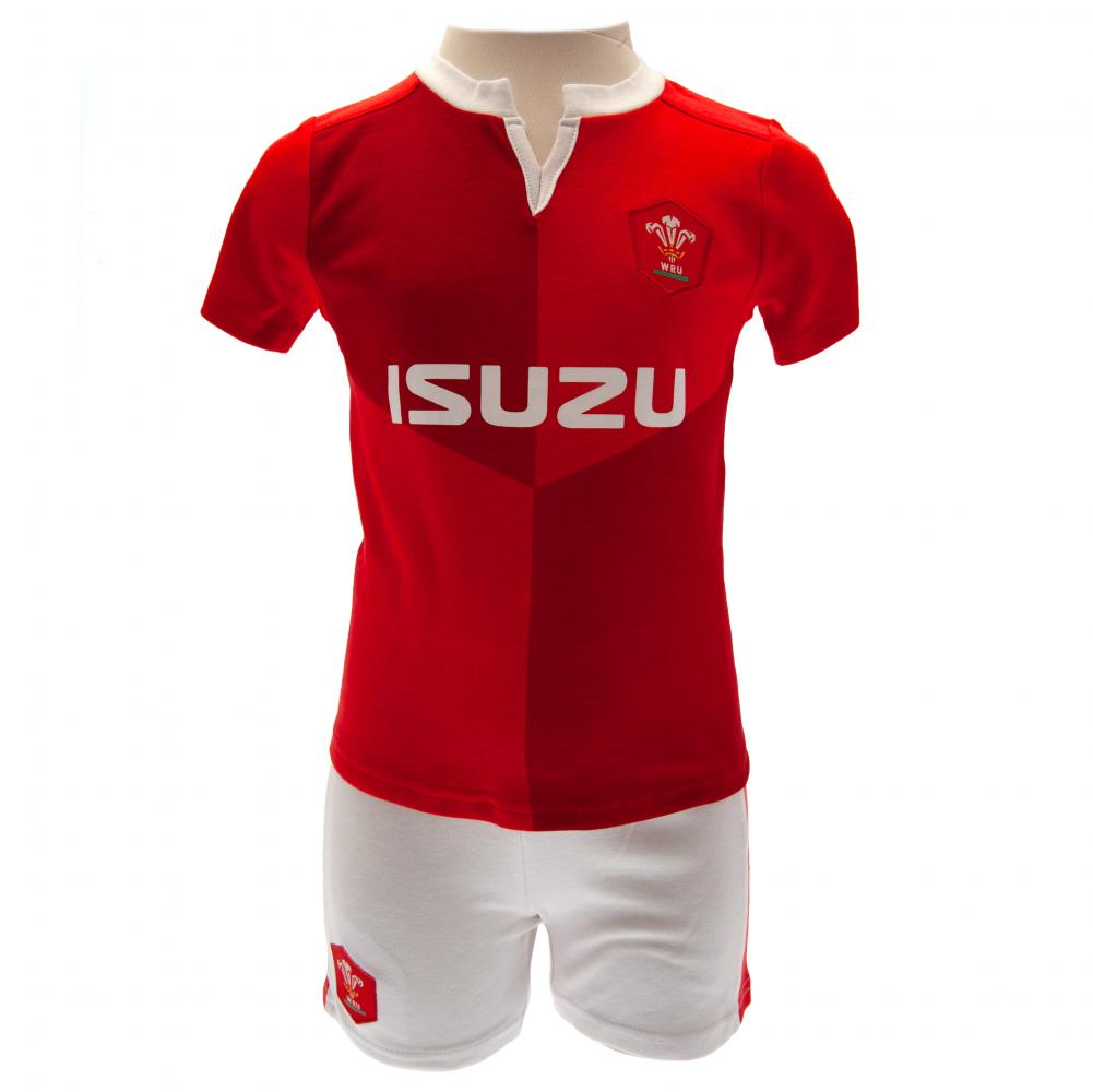 Wales RU Shirt & Short Set 3/6 mths QT