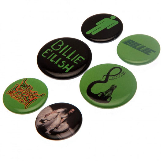 Billie Eilish Button Badge Set