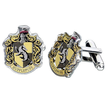 Harry Potter Silver Plated Cufflinks Hufflepuff