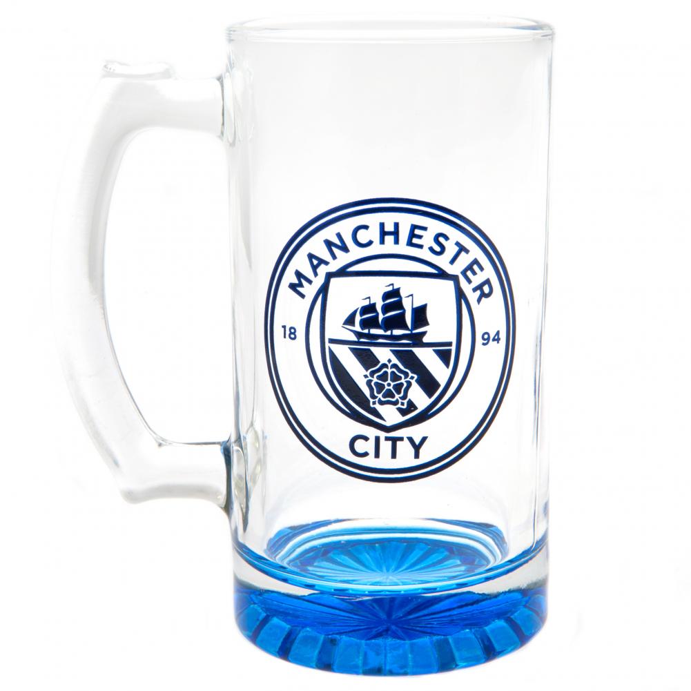 Manchester City FC Stein Glass Tankard CC
