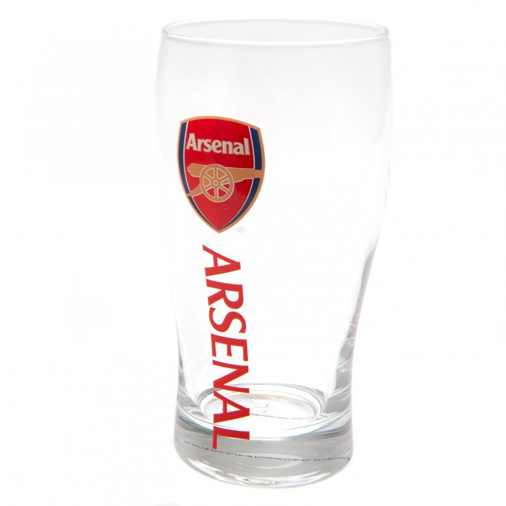 Arsenal FC Tulip Pint Glass
